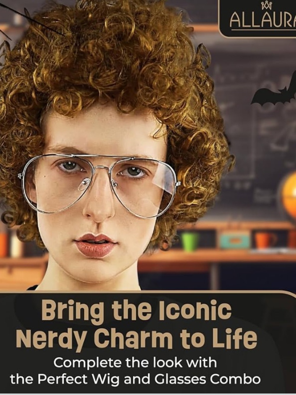 ALLAURA Compatible with Napoleon Dynamite Wig